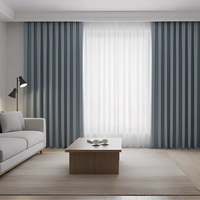 Tissu occultant 100% polyester, textile d'ameublement pour salon et chambre, matériau haute durabilité pour tissu occultant