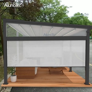 Easily Assembly Sun Shade Pergola Opening Roof System Retractable <strong>Car</strong> <strong>Awning</strong> - Product Image 5