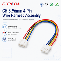 Conector Macho-Hembra de 4 Pines CH de 3.96mm, Cable Eléctrico Multicolor, Conjunto de Cableado para Placa de Control PCB, Directo de Fábrica