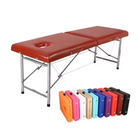 Haute Qualité Personnalisé Deluxe Portable Spa Salle De Sport Pliant Salon De Beauté Cils Lit Moderne En Cuir Synthétique Massage Entrepôt