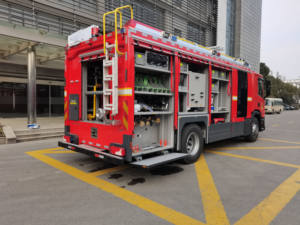 ZHENXIANG nuevo camión de bomberos de espuma de aire comprimido para <span class=keywords><strong>Scania</strong></span> Diesel 4x2 rueda motriz transmisión automática <span class=keywords><strong>cisterna</strong></span> - Product Image 2