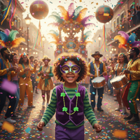 Colliers de perles non lumineuses spécial Mardi Gras, petites grenouilles et canards en caoutchouc, pour le Nouvel An, Noël, le Ramadan, les défilés et les célébrations