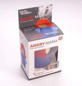 Angry Mama Microwave Cleaner Kitchen High Temperature Steamer Cleaning Equipment Tool