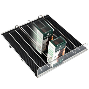 Gravity <b>Shelf</b> Roller Flex Rolling <b>Shelf</b> Pusher <b>Drink</b> Organizer <b>Shelf</b> Pusher with Fast Pusher Glide - Product Image 2
