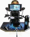 Großhandel Kranautomat Münzbetriebener Elektronischer Simulator Musik Jazz Drum <span class=keywords><strong>Arcade</strong></span>-Videospielautomat Englisch - Product Image 2