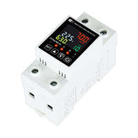 GERK 2P 63A AC WIFI AVR Monophasé 10kVA Affichage LCD Compteur d'énergie intelligent Smartlife Compteur KWh Minuterie 50/60Hz Réinitialisation automatique
