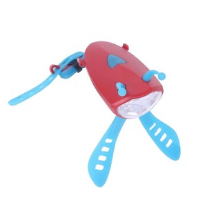 Children <b>Bicycle</b> Front <b>Light</b> Led Night Riding Waterproof IpX4 Built In Battery Plastic Cycling Accessory - Product Image 5