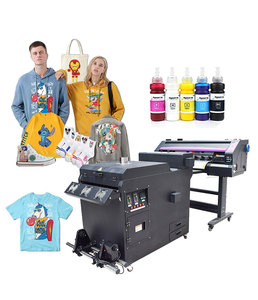 La toute nouvelle <span class=keywords><strong>imprimante</strong></span> DTF <span class=keywords><strong>Epson</strong></span> 4720 avec tête d'impression, machine de 60 cm pour transfert thermique sur t-shirt avec secoueur DFT automatique - Product Image 1