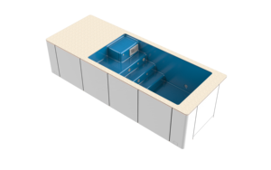 Piscine Modulaire Écologique Magic Container pour <span class=keywords><strong>Airbnb</strong></span>, Resort, Piscina de Luxe, Piscine avec Revêtement en FRP de Haute Qualité, Nouveau Design - Product Image 2