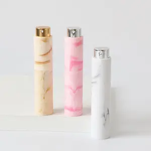 Werkseitig Mini nachfüllbarer Marmor Farb spray Pen Parfüm Zerstäuber 8ml 10ml 15ml 20ml