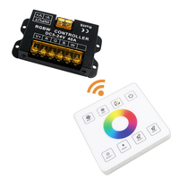 5V 12V 24V 40A écran tactile complet RGBWC/RGBW sans fil LED gradateur sans fil RF télécommande LED bande de couleur