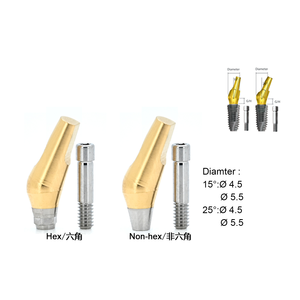 Impianto dentale <span class=keywords><strong>Abutment</strong></span> trasferimento Post restauro finito <span class=keywords><strong>Abutment</strong></span> angolato compatibile con dentio - Product Image 6
