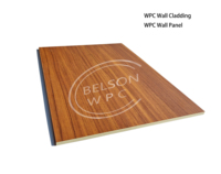 Harga Pabrik Belsonwpc Panel Dinding WPC 100% Tahan Air Anti-Statik & Kedap Suara Gaya Modern Klasik untuk Hotel Tanpa Deformasi