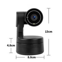 Mini cámara de conferencia portátil AI de seguimiento automático PTZ 4K 30 FPS PTZ con control de gestos