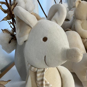 Jouet pour enfants en velours de coton biologique 100% Gots - Product Image 3