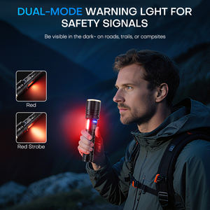 Lampe de poche et <span class=keywords><strong>torche</strong></span> en alliage d'aluminium à charge USB super lumineuse pour <span class=keywords><strong>Amazon</strong></span> étanche et <span class=keywords><strong>rechargeable</strong></span> avec gradateur d'affichage de puissance - Product Image 4
