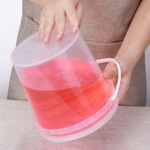 Cubeta de Plástico PP Transparente Hermética a Prueba de Fugas de 1 a <span class=keywords><strong>20</strong></span> <span class=keywords><strong>Litros</strong></span> para Envasado de Alimentos y Agua, Venta al Por Mayor - Product Image 3