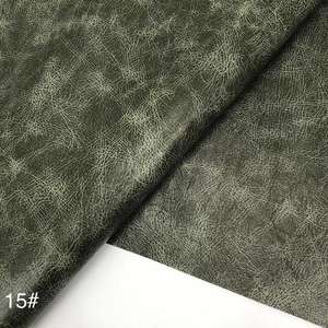 Tissu en cuir synthétique PVC bicolore pour sacs Eco High Glossy concave-convexe 3D Snake Design Embossed Animal pattern Skin bicolore couleur PVC - Product Image 4