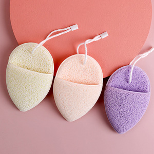 Éponge nettoyante pour le visage en konjac, différentes formes, tampon démaquillant doux, soin naturel de la peau, outil de nettoyage beauté - Product Image 5