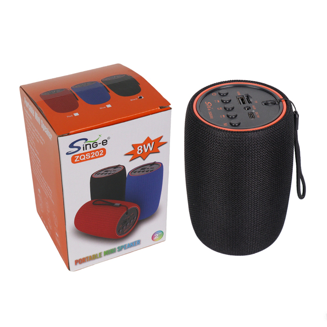 ZQS202 Professional Portable Speaker DJ Speaker Set Outdoor Portable Karaoke Speaker
