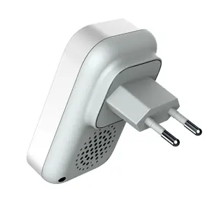 Deur Bel Bel Bel Bel Bel Geen Batterij Elektrische Eu Plug Smart Home 1X1 Zelfaangedreven Waterdichte Draadloze Deurbel