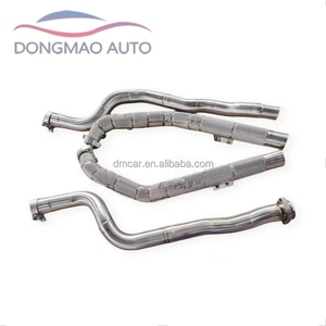 Geeignet für Mercedes Benz <span class=keywords><strong>E63</strong></span> 6.2L <span class=keywords><strong>M156</strong></span> W212 2007-2012 Hochleistungs-Edelstahl-Auspuffrohr - Product Image 2