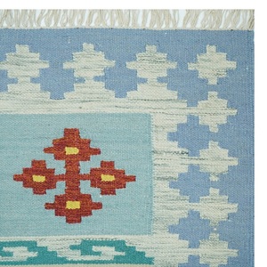 Alfombra de Lana Hecha a Mano de Alta Densidad para Sala de Estar, Moderna y Lujosa, Antibacteriana, Antideslizante, de Pelo Corto, Diseño Artesanal, al Mejor Precio - Product Image 3