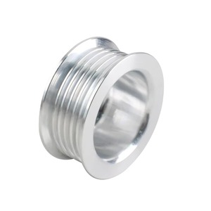 Auso-Racing V-Belt <b>Pulley</b> Kit 50mm Bore 3 Grooves Aluminum Alloy For Volkswagen Golf GTI Jetta Beetle 1.8T - Product Image 5