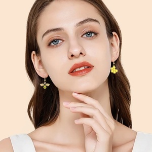 <strong>Bee</strong> Honeycomb Earrings for Women Simple Geometric Hexagon Honeycomb Beehive Dangle Earrings Dainty <strong>Bee</strong> Earrings Jewelry <strong>gift</strong> - Product Image 6