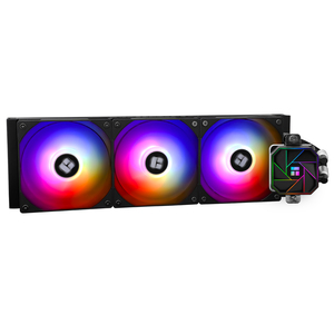 ชุดระบายความร้อนซีพียู Thermalright AQUA 360 BLACK V3 ARGB พร้อมพัดลม PWM สามตัว ความเร็ว 1500RPM สำหรับ LGA1700 AM5 ซีรีส์ V3  ออกแบบมาเพื่อประสิทธิภาพสูงสุด - Product Image 1