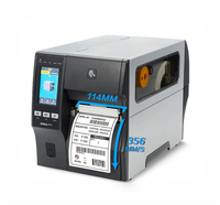 Printer Transfer Termal Industri ZT411 203dpi 300dpi 600dpi 4 inci, Printer Label Stiker Barcode