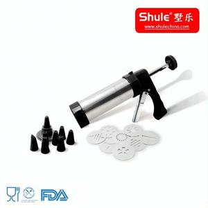 Shule-<span class=keywords><strong>Presse</strong></span> à biscuits manuelle en acier inoxydable, emporte-pièces à fleurs en forme <span class=keywords><strong>d</strong></span>'étoile pour la fabrication et la <span class=keywords><strong>d</strong></span>écoration de biscuits ménagers - Product Image 5