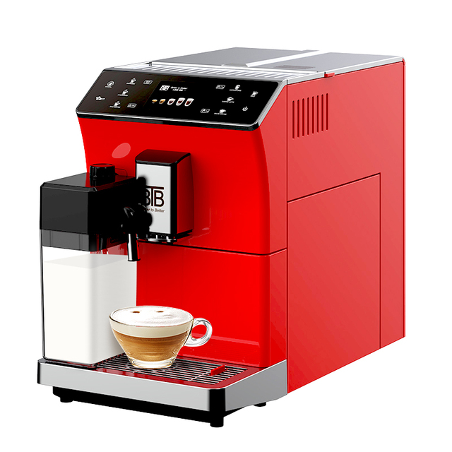 Automatic Coffee Machine 1.7L Water Tank 250g Coffee Bean Italian ULKA Pump Temperature Control Hotel Use Durable Grinder Maker