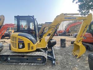 เครื่องขุด PC55 Komatsu ขนาด5ตันมือสองเครื่องขุดตีนตะขาบ2023 - Product Image 2