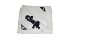 Bâche de couverture de toiture, bâche de couverture agricole, bâches tissées en géotextile, revêtement PE imperméable, usage intensif, industriel, épaisseur 3MIL-14MIL - Product Image 2