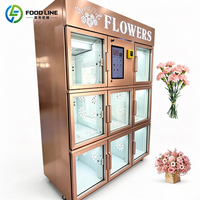 Distributeur automatique de fleurs, distributeur de fleurs réfrigéré