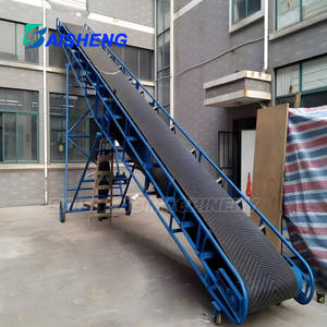 Convoyeur à bande mobile portable pour chantiers <span class=keywords><strong>de</strong></span> construction et fermes Convoyeur mobile avec trémie pour agrégats et sable - Product Image 2