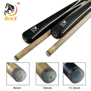 Queues de billard Benxiao H-5, 3/4 articulées, vente directe d'usine, grande promotion, extensions 9mm/9.5mm/10mm - Product Image 3