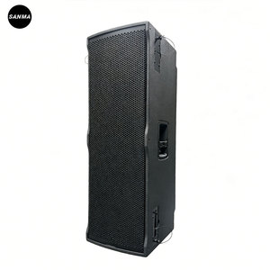 TTL 6-A Active Three-way Line Array Module Dual 12 Inch Indoor Outdoor Theater Stadium <b>Sound</b> System Powered Column Speakers - Product Image 1