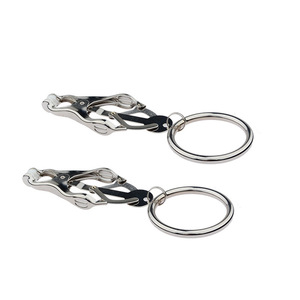 [การเปรียบเทียบราคาทั่วประเทศ] WILDTOY Paradise SM Erotic Butterfly Clips, คลิปหนีบหัวนมแบบวงแหวนเดี่ยว (ปรับแต่งได้) - Product Image 3
