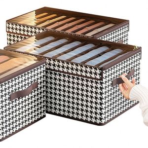 Organizador de Ropa Personalizado, Organizador de Ropa de Tela No Tejida, Organizador Plegable para Cajones, Caja de Almacenamiento para Ropa, Pantalones y Jeans - Product Image 4