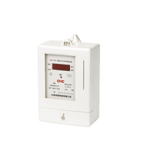 Medidor de Energía Prepago Electrónico Monofásico de Dos Cables con Pantalla LCD, Medidor Analógico de Vatios-hora, Clase 1, de Fábrica CNC