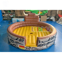 Taureau mécanique gonflable de machine d'équitation de boîte de contrôle avec le taureau gonflable de rodéo de boîte de contrôle à vendre