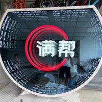 2025 Deep Sea Character 3D Channel Letter Logo 3D Logo Channel Letter Material Logo Board LED Light Neon Light