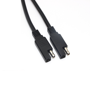 2ピン 1対2 SAEコネクタ Yスプリッター充電プラグ延長ケーブル配線ハーネス - Product Image 4