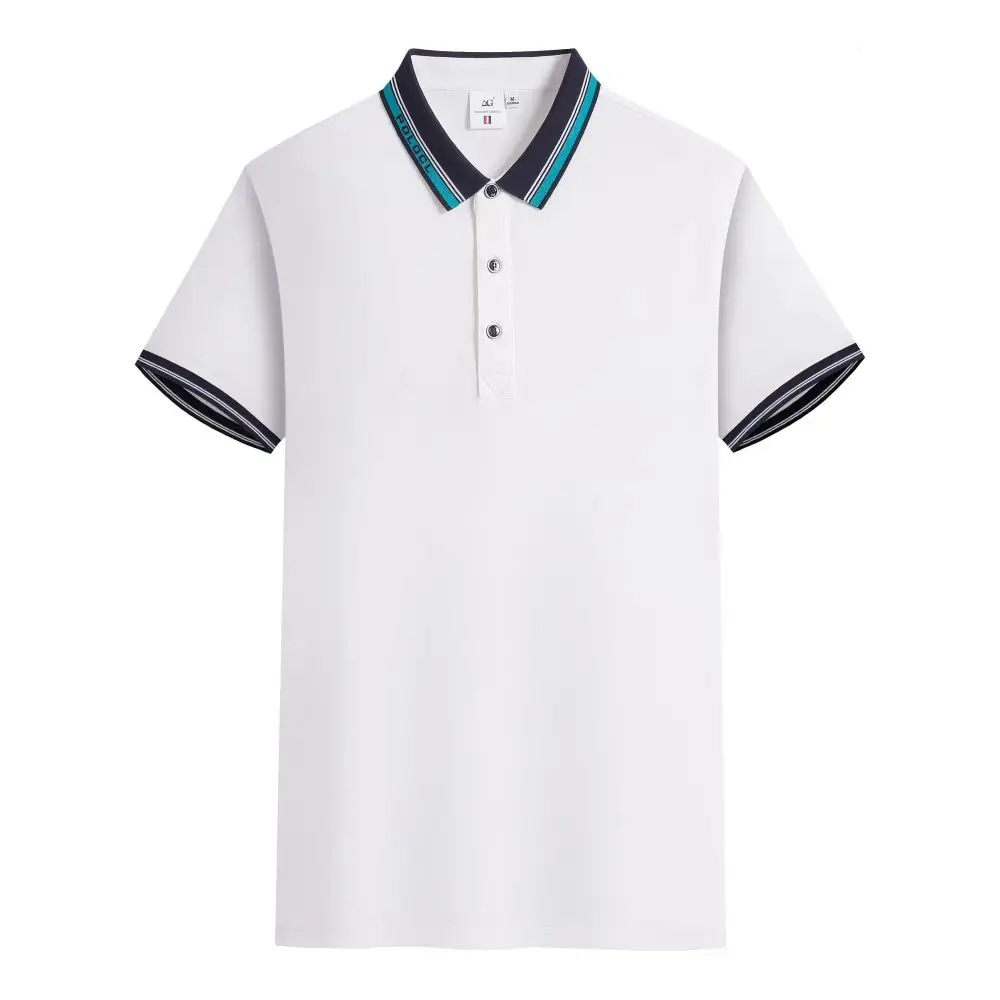 Factory Supplier Custom 100%cotton Polo Shirt Brand Quality Short Sleeve High Quality polo tshirts for men