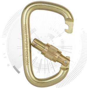 45Extra Large Heavy Duty Carabiner Hook Locking Climbing <strong>Safety</strong> <strong>Belt</strong> &amp; <strong>Accessory</strong> <strong>Old</strong> Product - Product Image 2