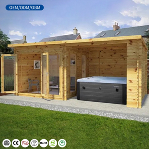 Complexe de <span class=keywords><strong>sauna</strong></span> extérieur multi-pièces avec douche et toilettes - Product Image 3