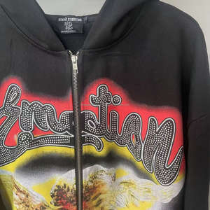 Erkek Hoodies karışık duygular en kaliteli % 100% pamuk tişörtü kazak Streetwear eşofman ağır Hoodie erkekler için - Product Image 3