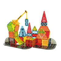 Bloques de Construcción Magnéticos de ABS Grandes y Coloridos, Dimensiones Personalizables, para Niños, con Certificado CPC